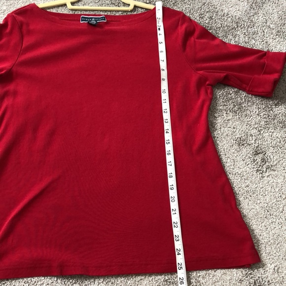 Karen Scott cuff sleeve top - Picture 7 of 8